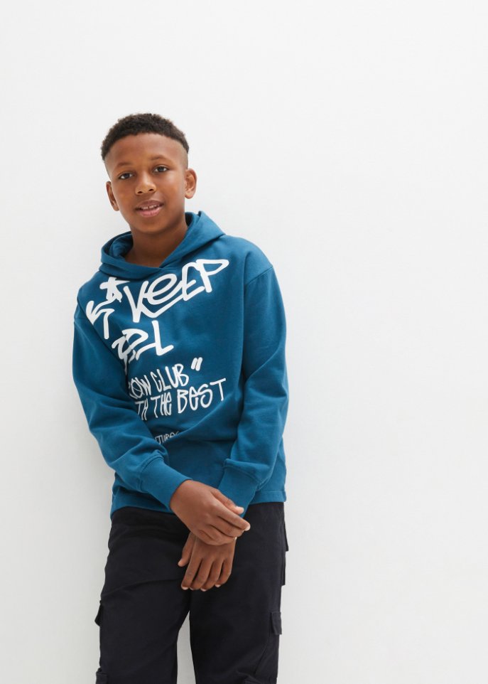 Jungen Kapuzensweatshirt, Oversized