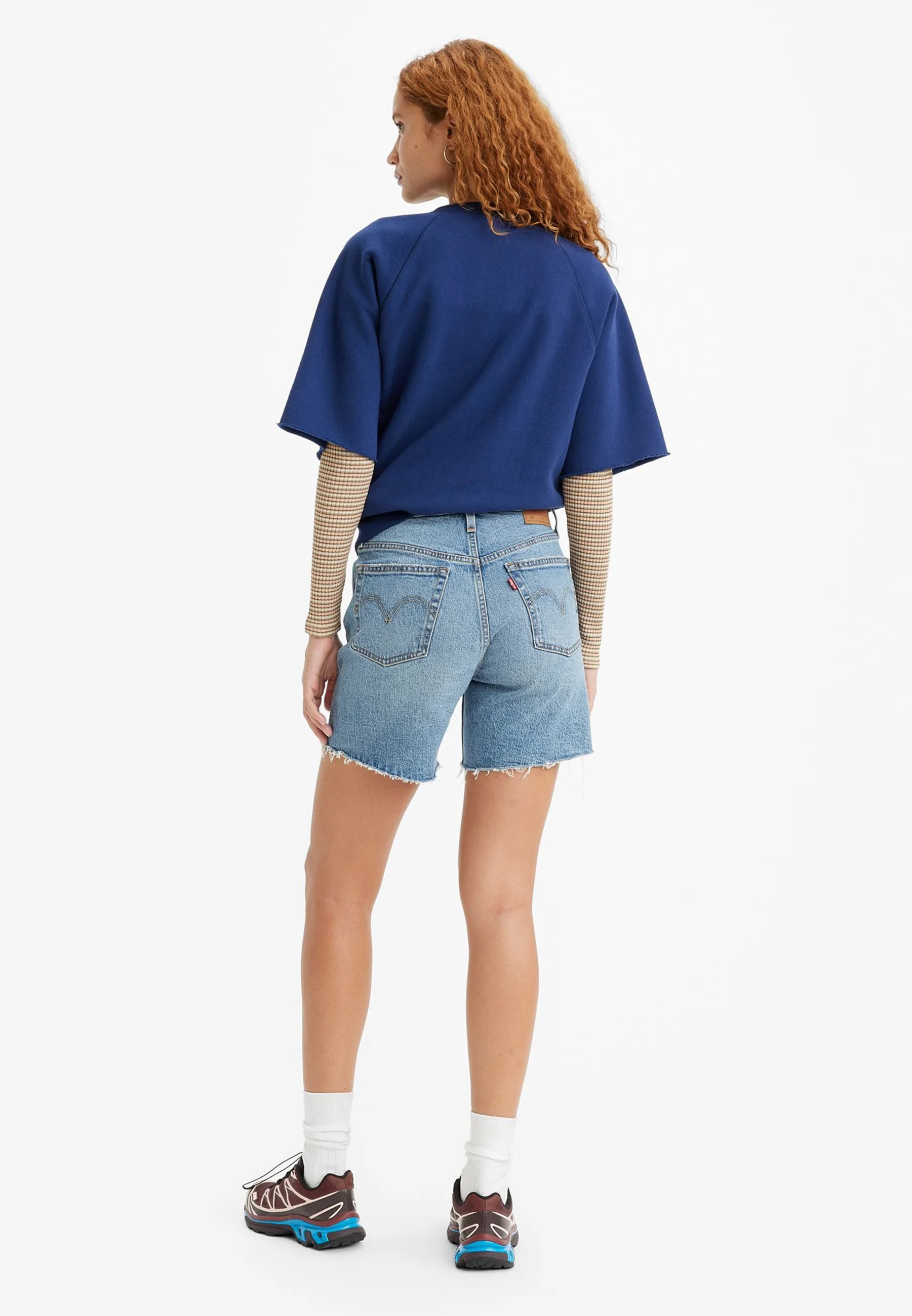 Levi's® 501® MID THIGH - Pantalones cortos vaqueros