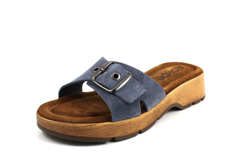 ROHDE Komfort Sandalen blau