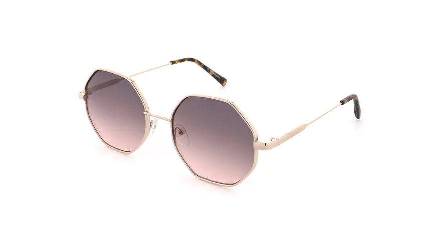 Basley Sun Sonnenbrille Metall Achteck Gold