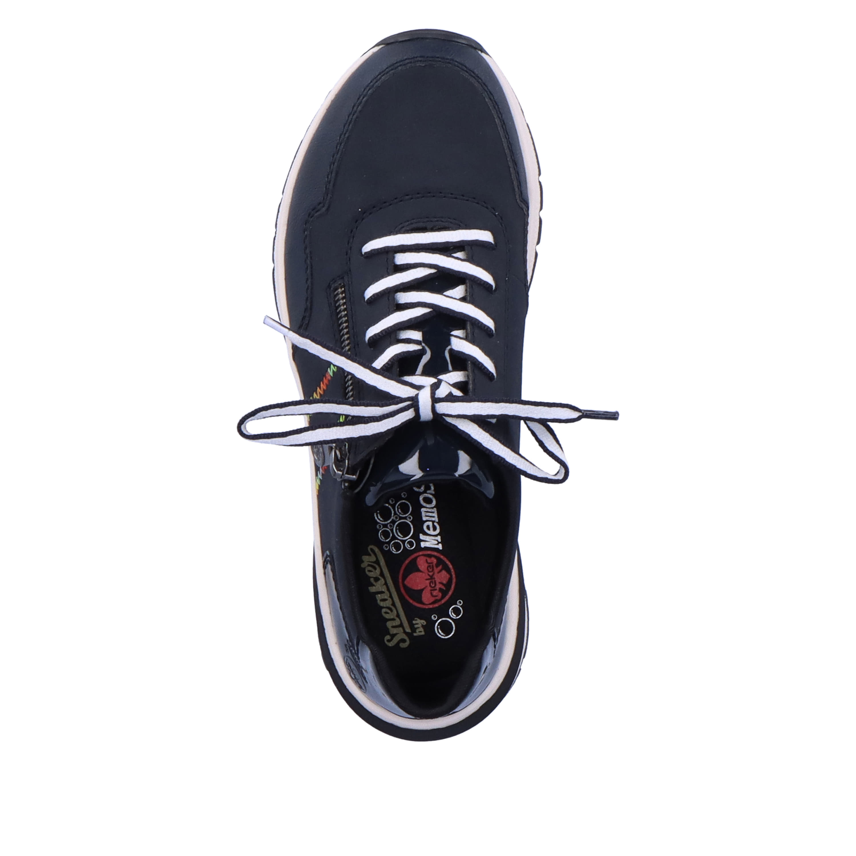 Rieker Damen Sneaker Low marineblau