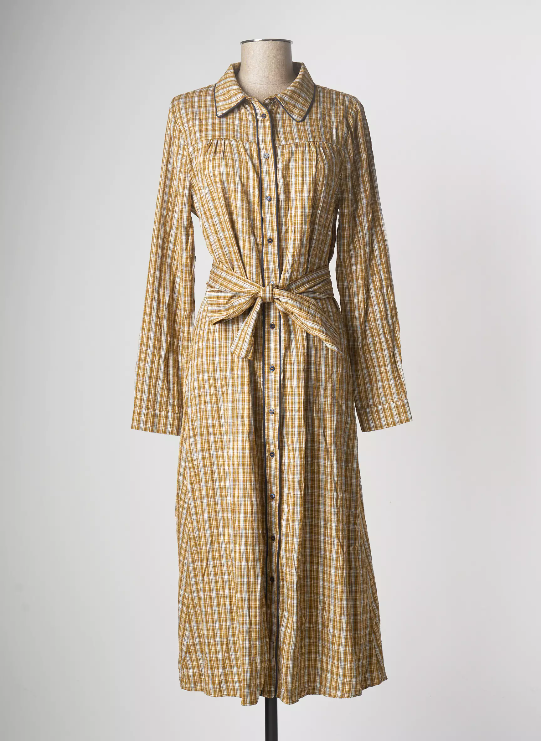 Le Fabuleux Marcel De Bruxelles Robes Mi Longues Femme couleur jaune