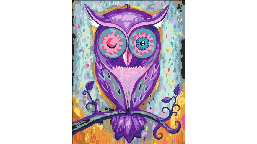 Ravensburger Beschäftigung - CreArt - Malen nach Zahlen 28990 – Dreaming Owl