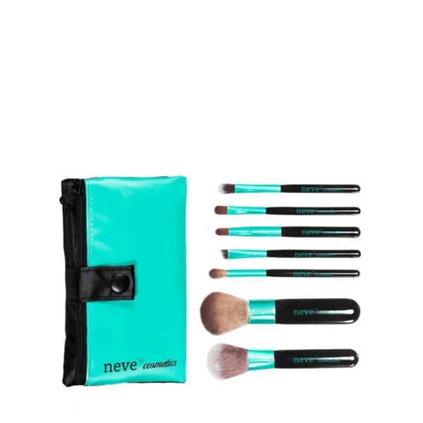 Príslušenstvo k sade štetcov Aqua - štetec na make-up, štetce