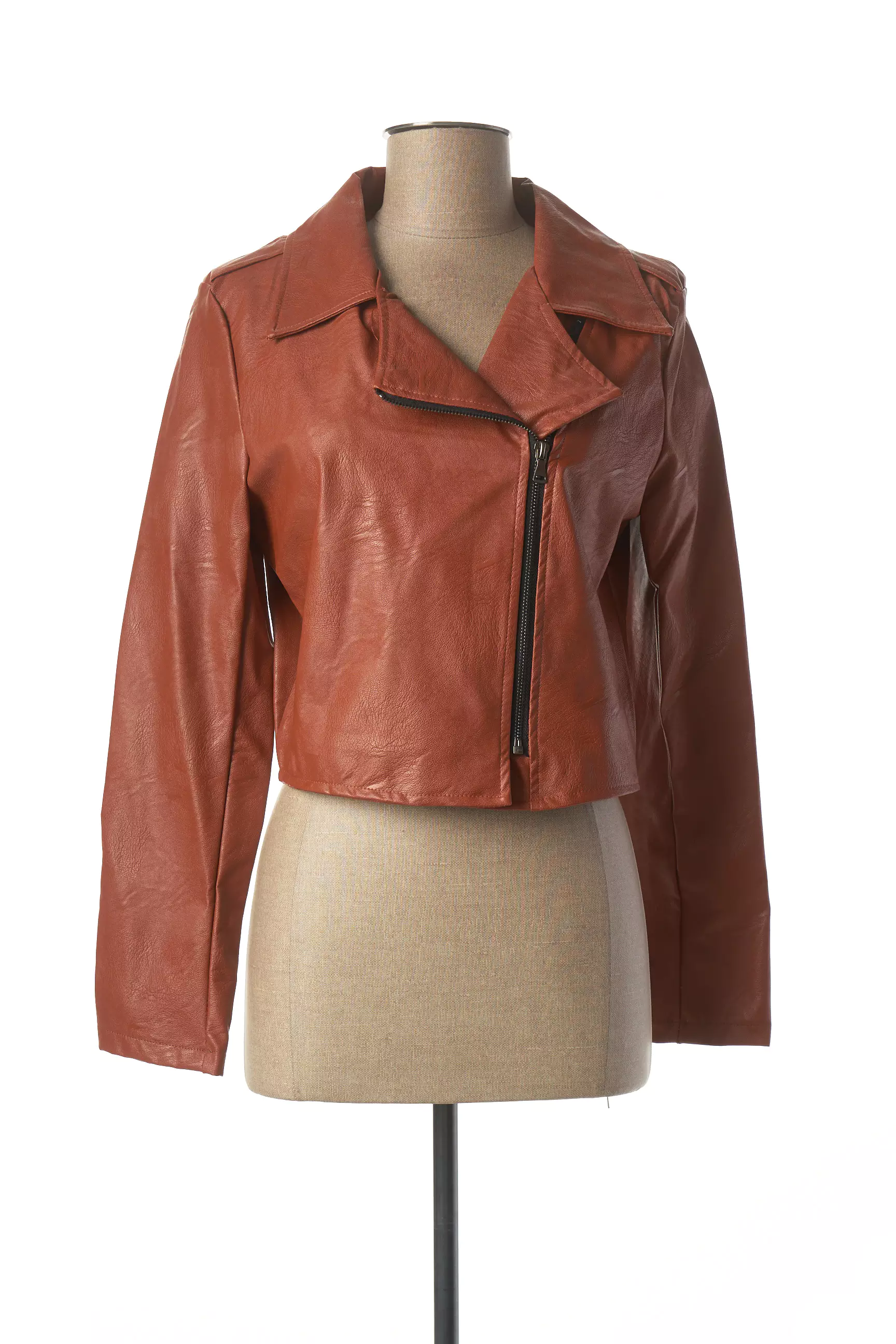 Minsk Vestesimilicuir Femme couleur marron
