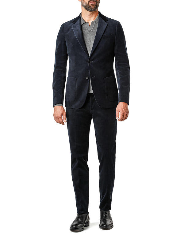 Strellson, Anzug Arndt-Melwin, Slim Fit, Cord, dunkelblau