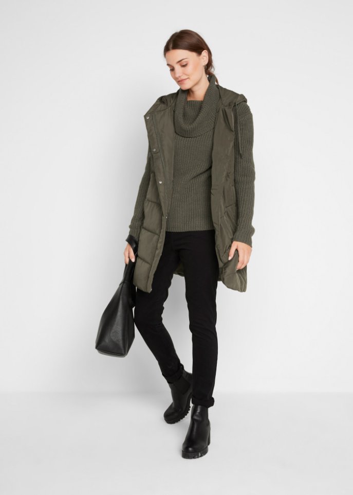 Steppweste aus recyceltem Polyester