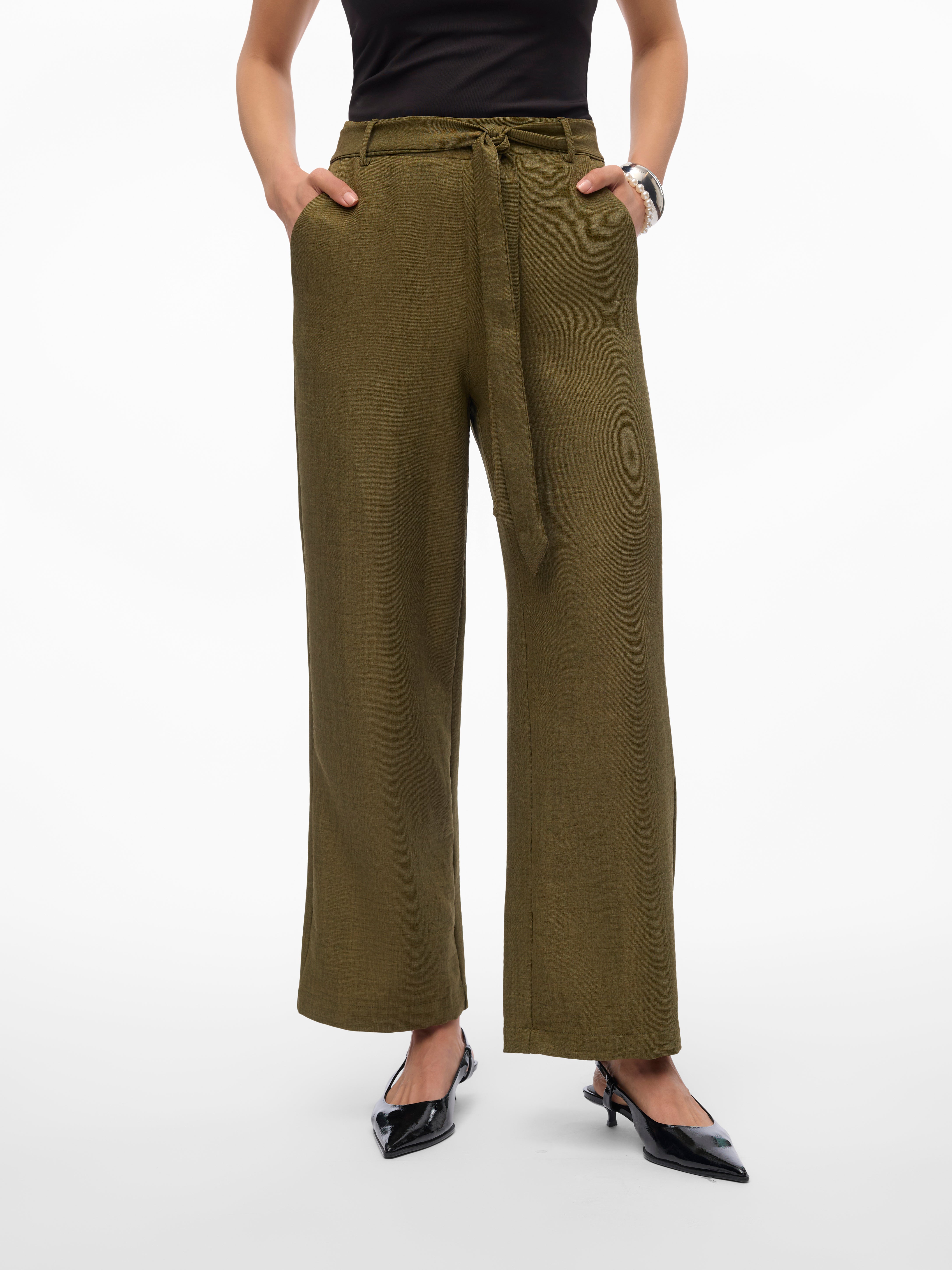 VMMELONY Hohe Taille Hose