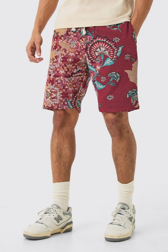 Lockere Shorts mit elastischem Bund