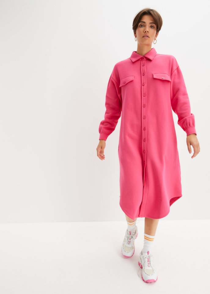 Sweatkleid mit Taschen