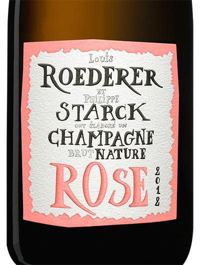Louis Roederer : Coffret Brut Nature et Brut Nature Rosé by Philippe Starck 2012