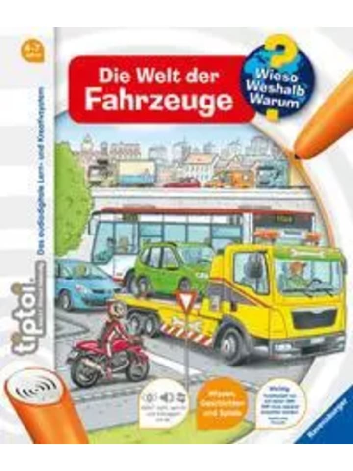 Ravensburger tiptoi® Die Welt der Fahrzeuge günstig kaufen onesize