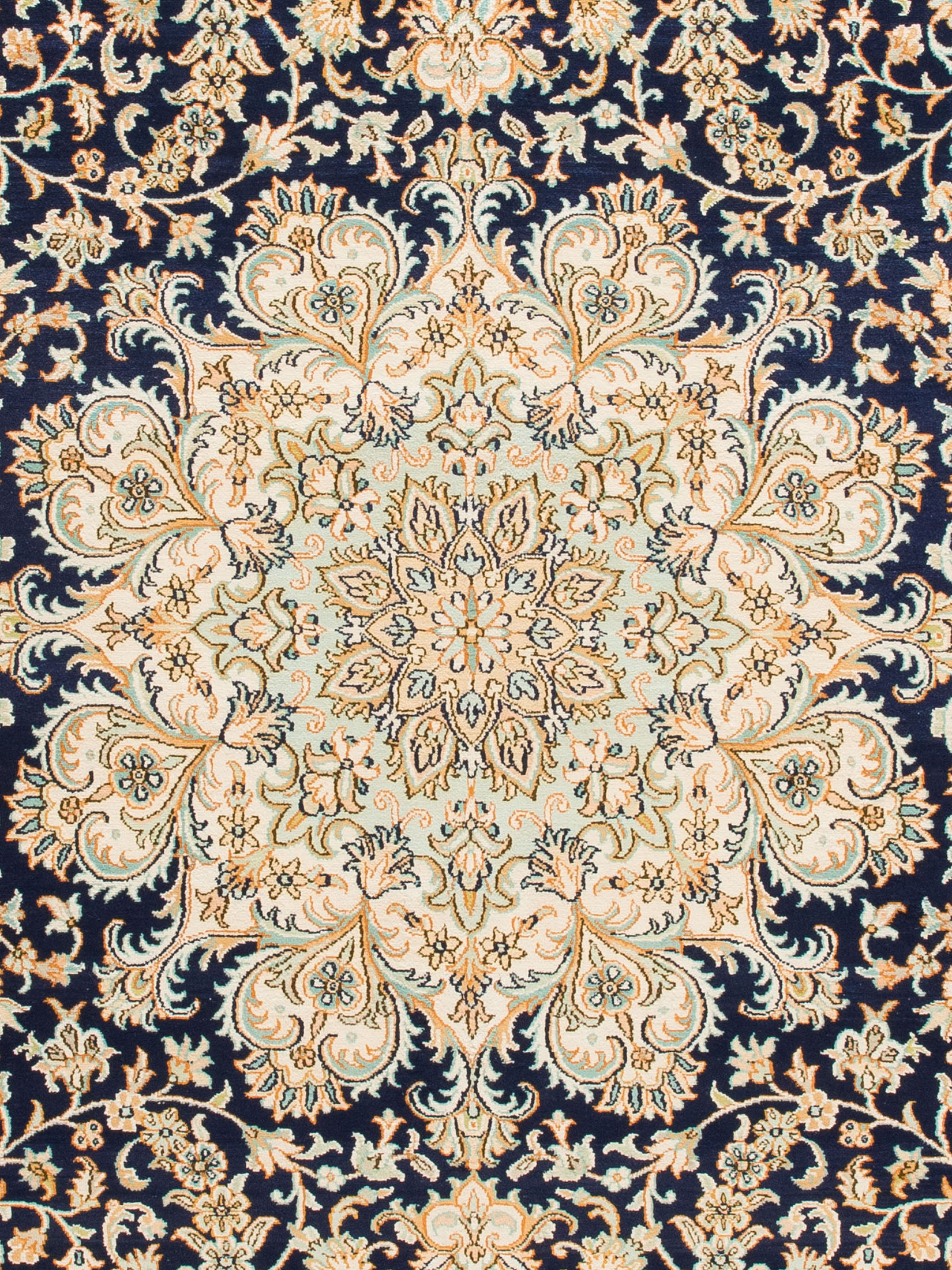 Kaschmir Seide 16/16 ca. 243 x 311 cm, Unikat / Einzelstück