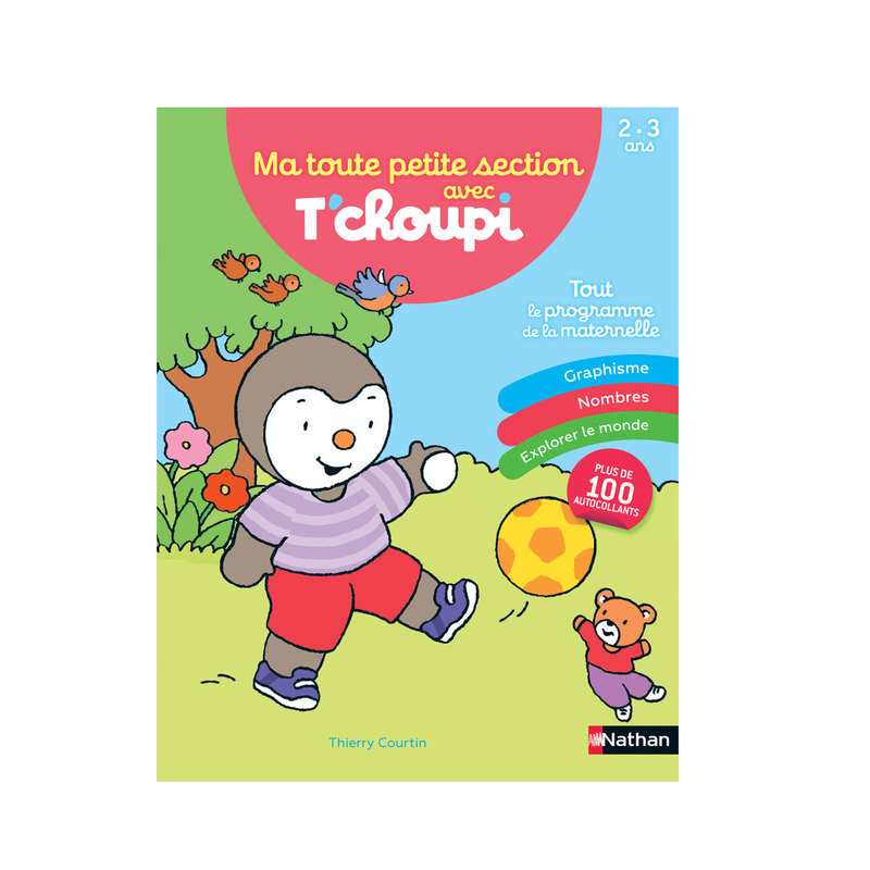 Livre Ma toute petite section avec T'Choupi - Nathan Jeunesse