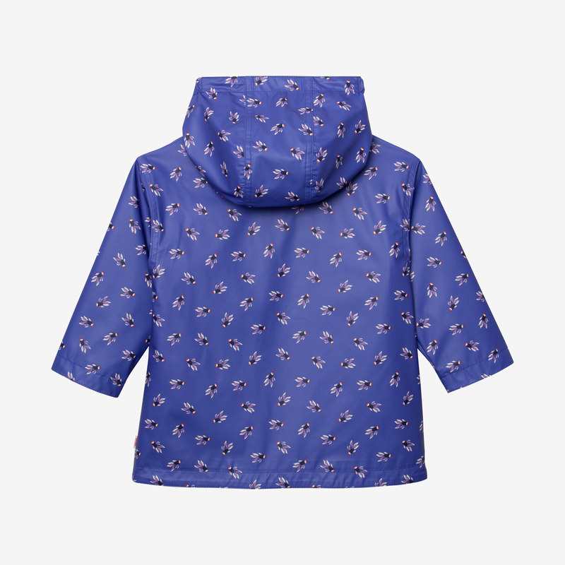 Parka fille poissons bleu Catimini