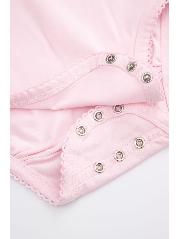 Coccodrillo Langarm-Body in gedämpftes Rosa günstig kaufen