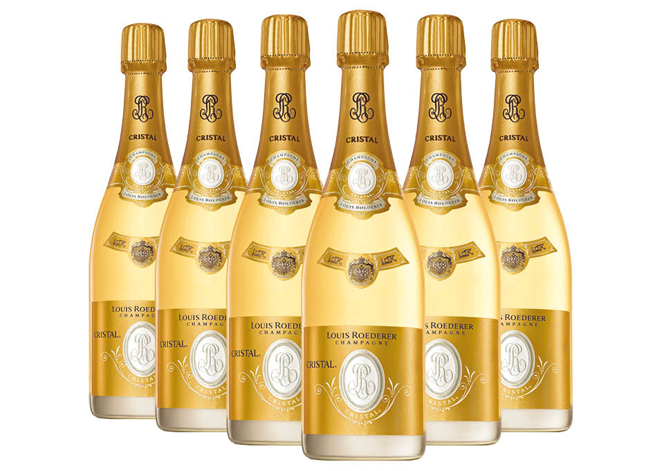 Champagne Brut Cristal Millesime 2007 Louis Roederer 6 bouteilles de 0,75 ℓ