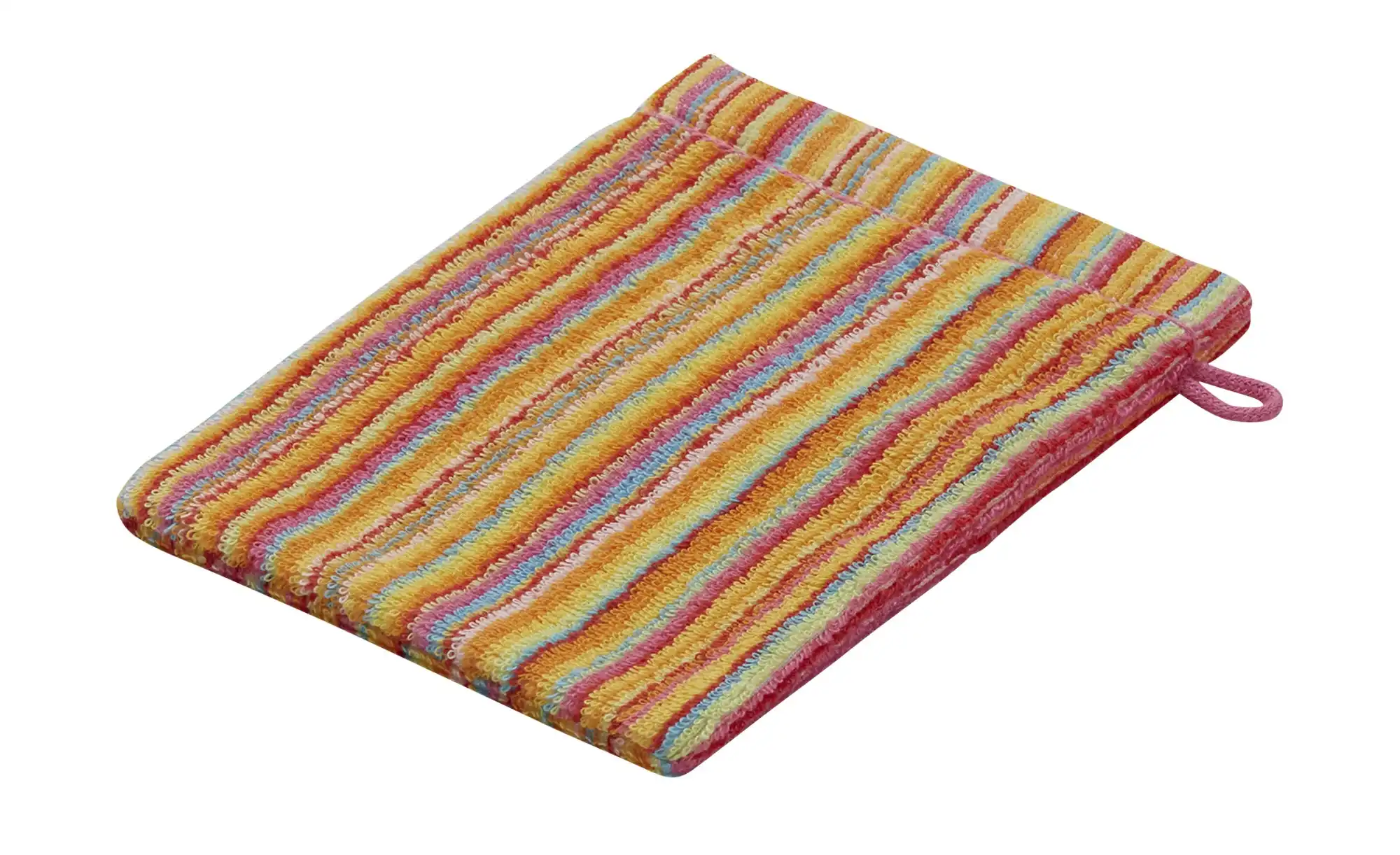 como Waschhandschuh Jacquard Streifen