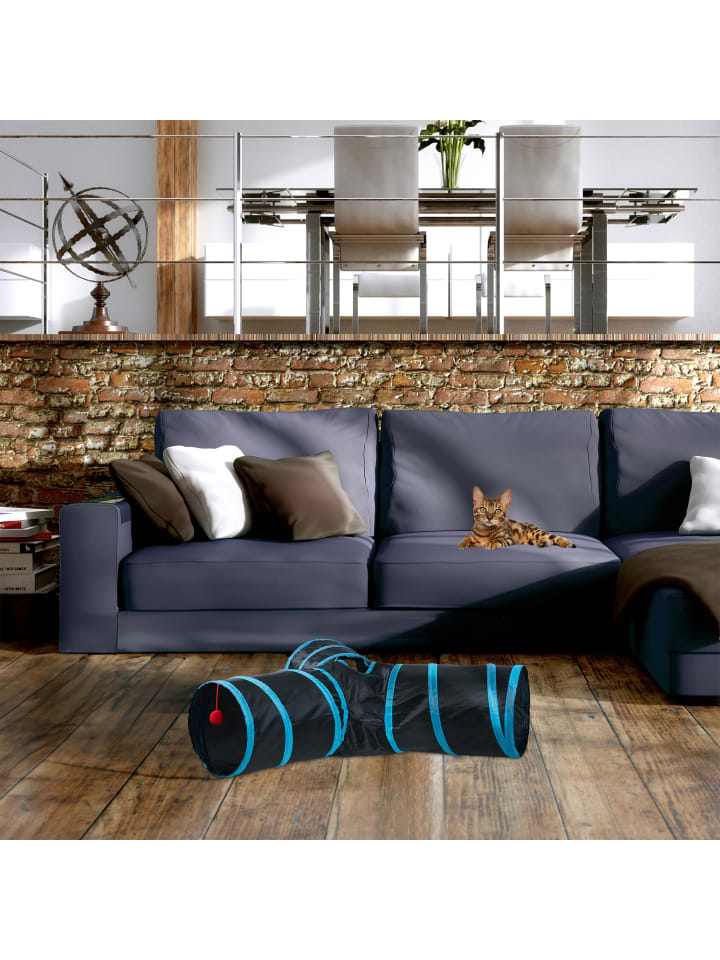 relaxdays Katzentunnel in Bunt günstig kaufen onesize
