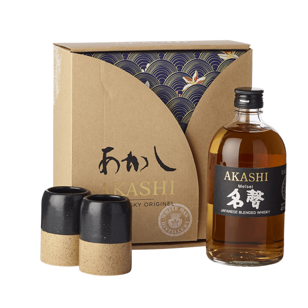 Coffret Akashi Meïsei + 2 Japanese Cups