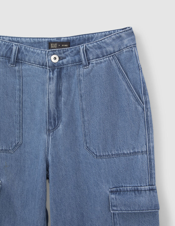 Jean BATTLE bleu extra large fille