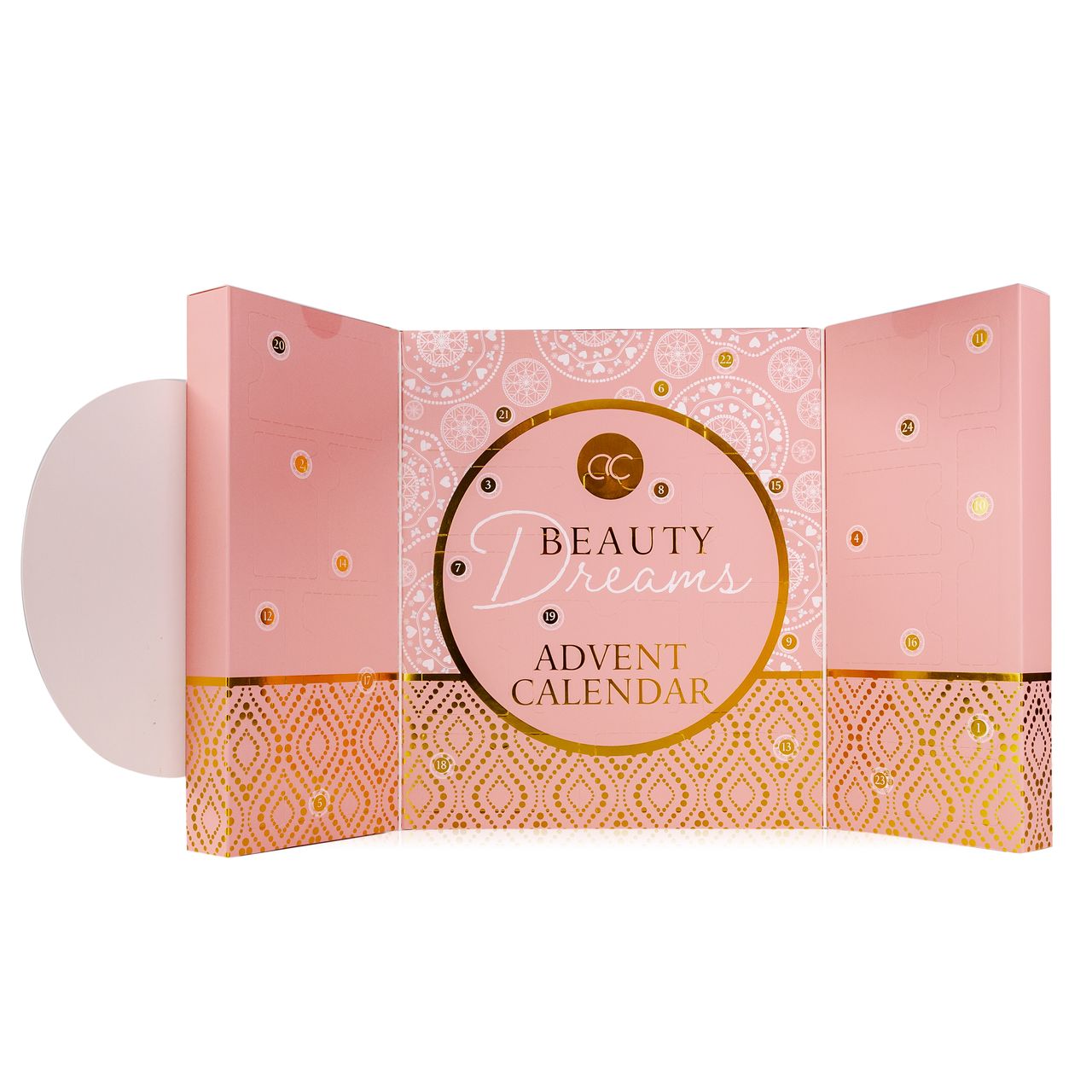 accentra Adventskalender Dekorativkosmetik BEAUTY DREAMS in buchförmiger Box