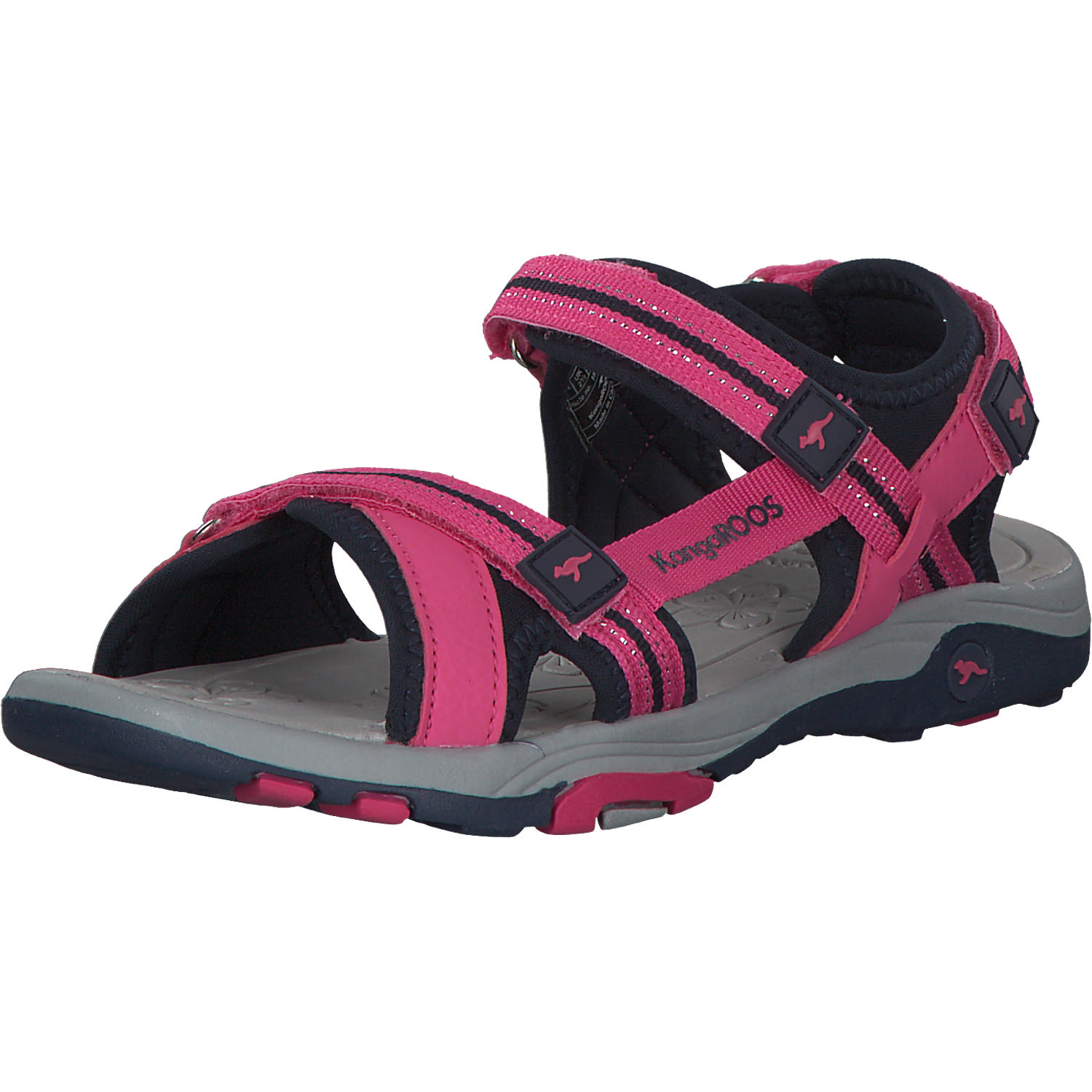KangaROOS 18335, Sandalen (Kinder), Kinder, Pink (Pink/Fuchsia)