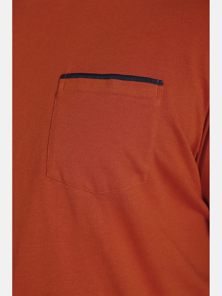 Charles Colby T-Shirt EARL PATON in orange günstig kaufen