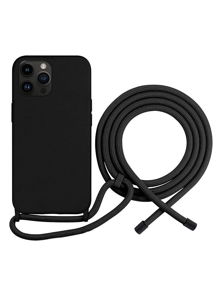 SmartCase Case mit Kordel für iPhone 13 PRO in Schwarz günstig kaufen onesize