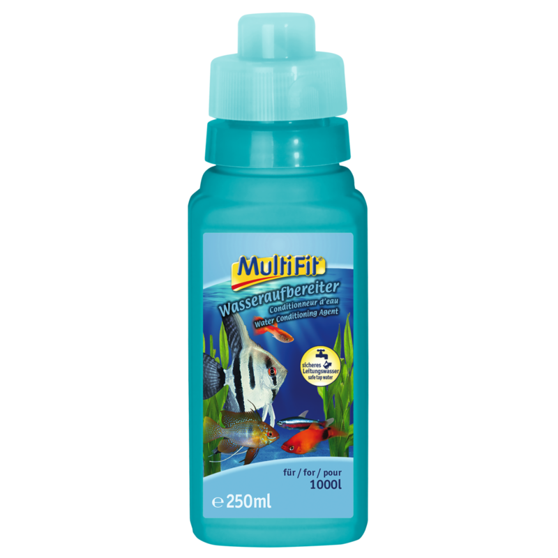 MultiFit Wasserpflege MultiFit Wasseraufbereiter Aquariumpflege 250 ml