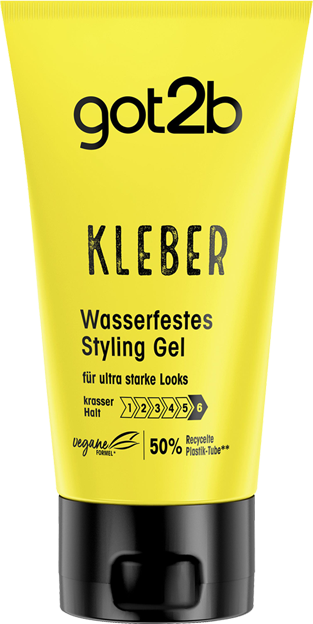 Schwarzkopf Got2b Kleber wasserfestes Styling Gel krasser Halt 6