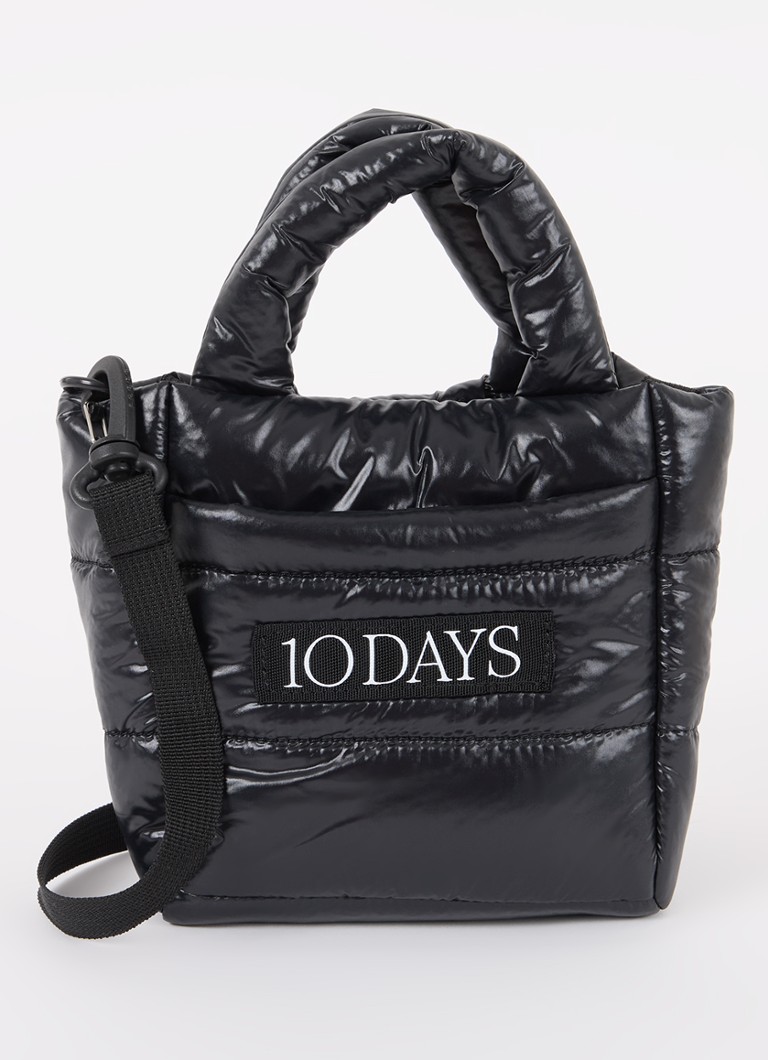 10DAYS Padded crossbody bag with logo