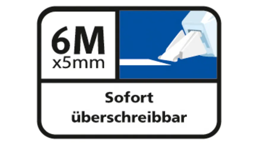 Tipp-Ex Mini Pocket Mouse Korrekturroller - 6 m x 5 mm, 1er Pack 6 m weiß