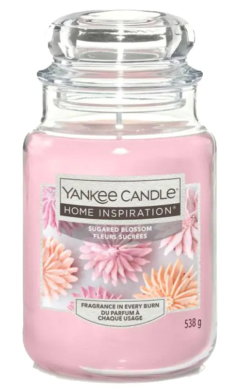 Yankee Candle Home Inspiration Sugared Blossom Stearinlys Stor