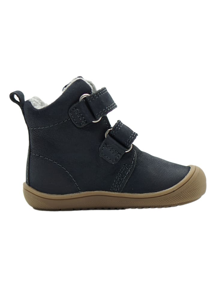 lamino Leder-Boots in Dunkelblau günstig kaufen