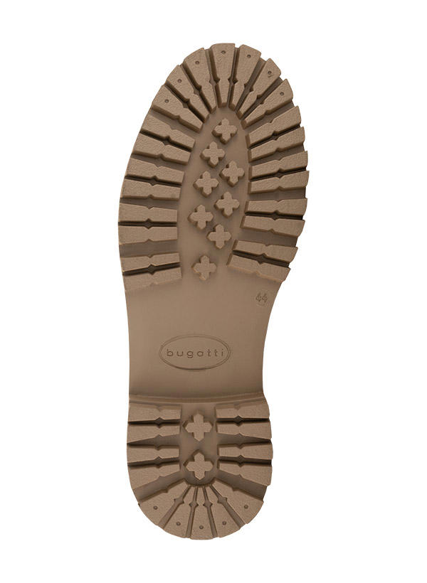bugatti, Schnürboots, Nubukleder warmgefüttert, mittelbraun