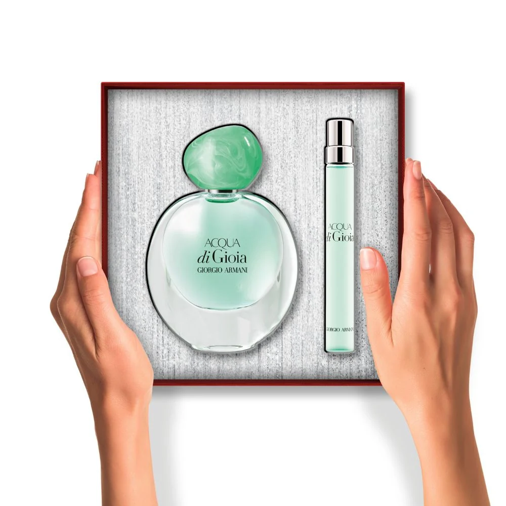 Acqua Di Gioia Poklon set Acqua di Gioia Eau de Parfum - Praznik 2025. - Poklon set ženskih parfema, Eau de Parfum