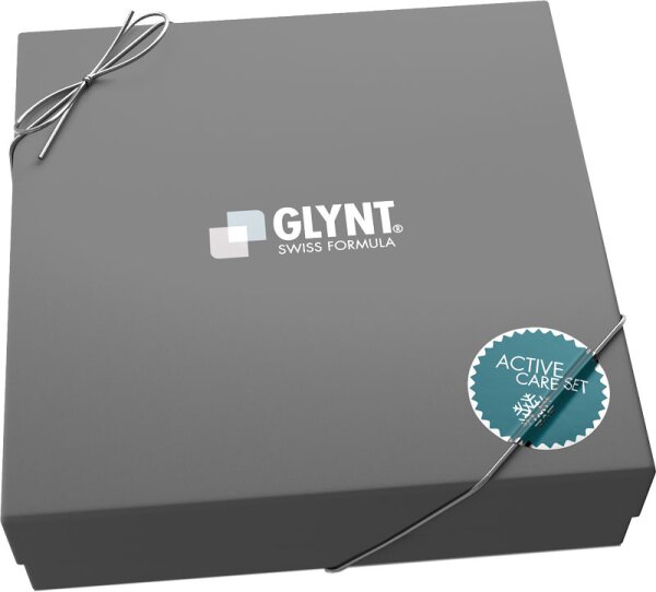 Glynt Active Care Shampoo, Duschgel + Ginkgo Energeticum Haarpflegeset