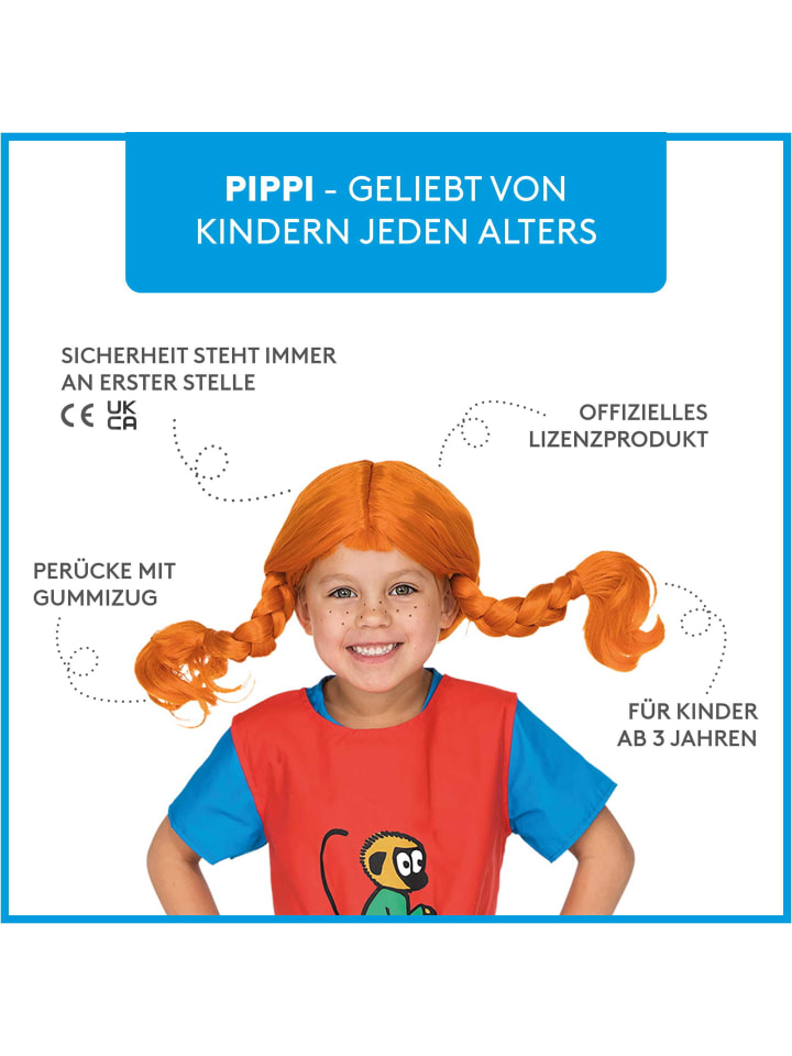 Pippi Langstrumpf Spielzeug Pippi Langstrumpf in rot günstig kaufen onesize