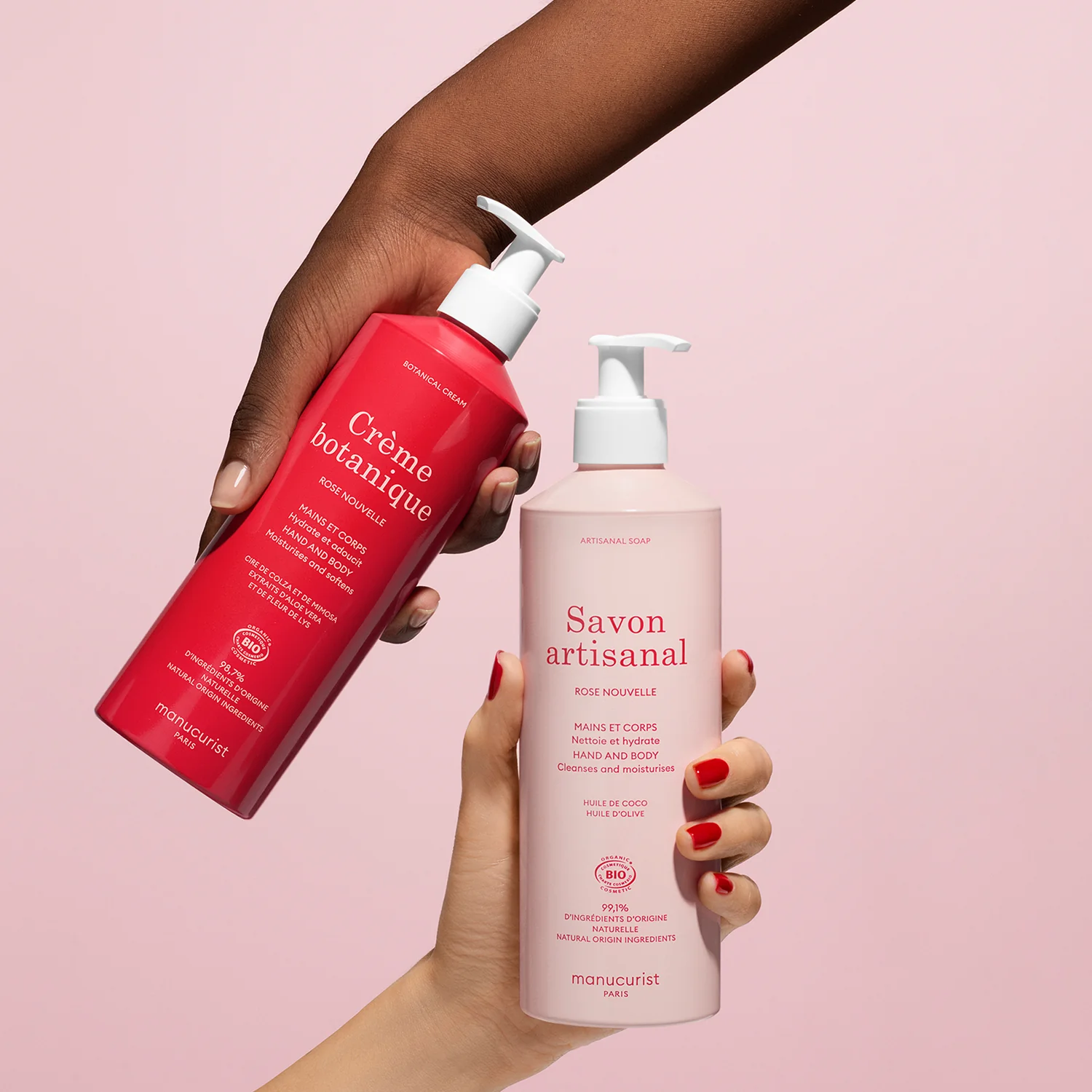 Novo perfume de rosas Duo Care