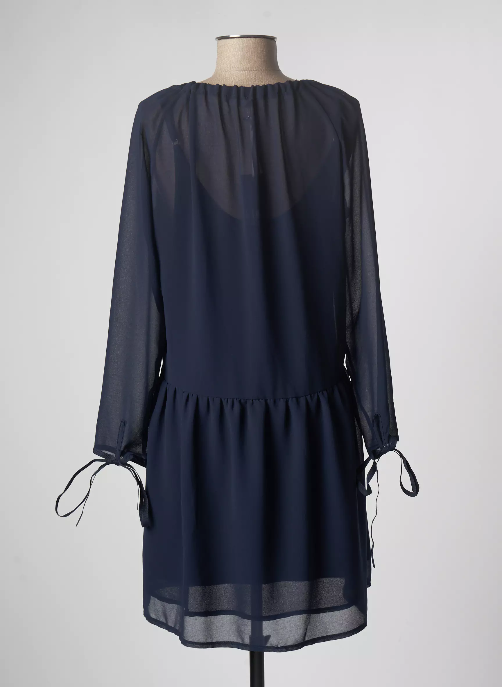 Gaos Robes Courtes Femme couleur bleu