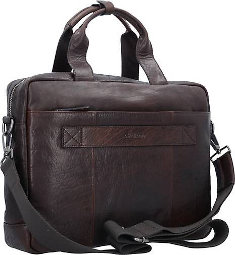 Strellson Coleman Aktentasche Leder 38 cm Laptopfach