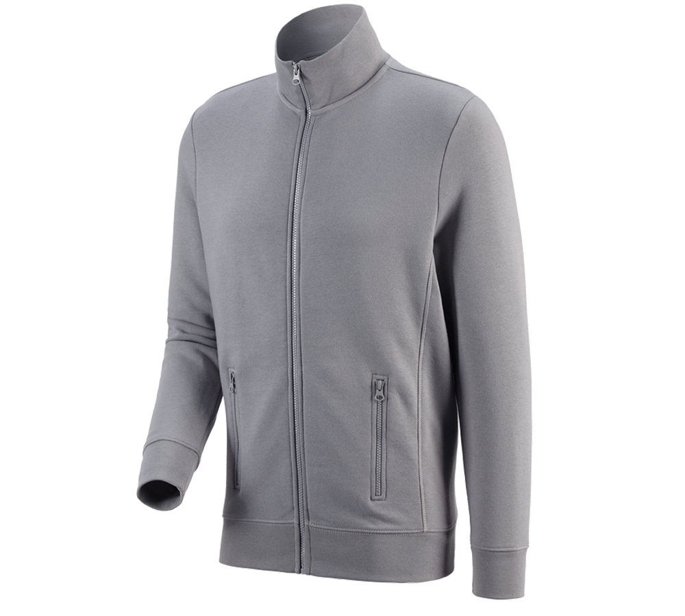 e.s. Sweatjacke poly cotton