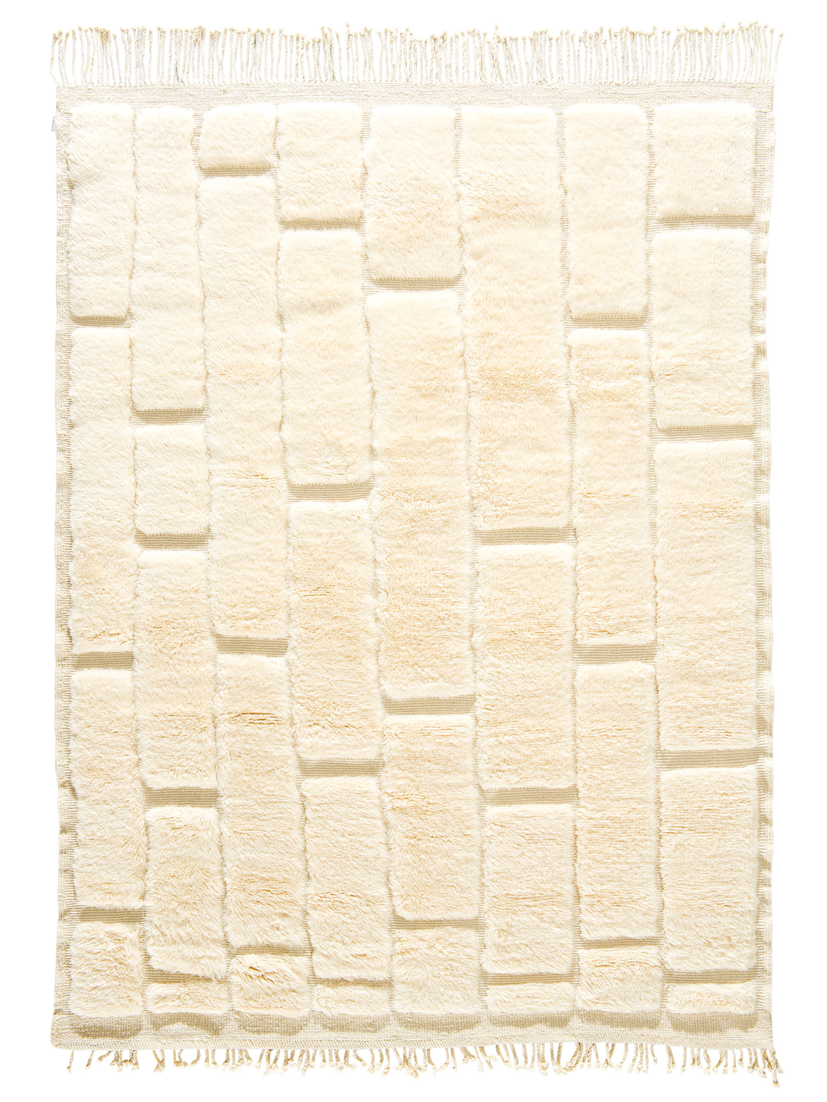 Beni Ourain ca. 183 x 244 cm, Unikat / Einzelstück