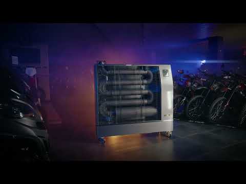 Hipers 722316850 WDP35IS Infrardeči dizelski grelec Pro 10,4 kW Motiv iz nerjavečega jekla 120-600 m³