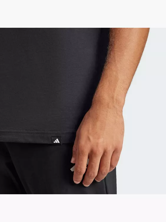 adidas Lounge Slides Graphic Pocket T-Shirt