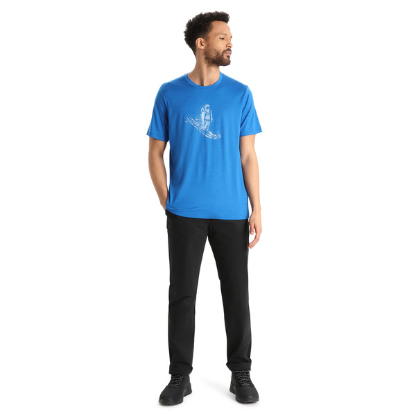 TECH LITE II SS TEE SKIING YETI Herren - Funktionsshirt