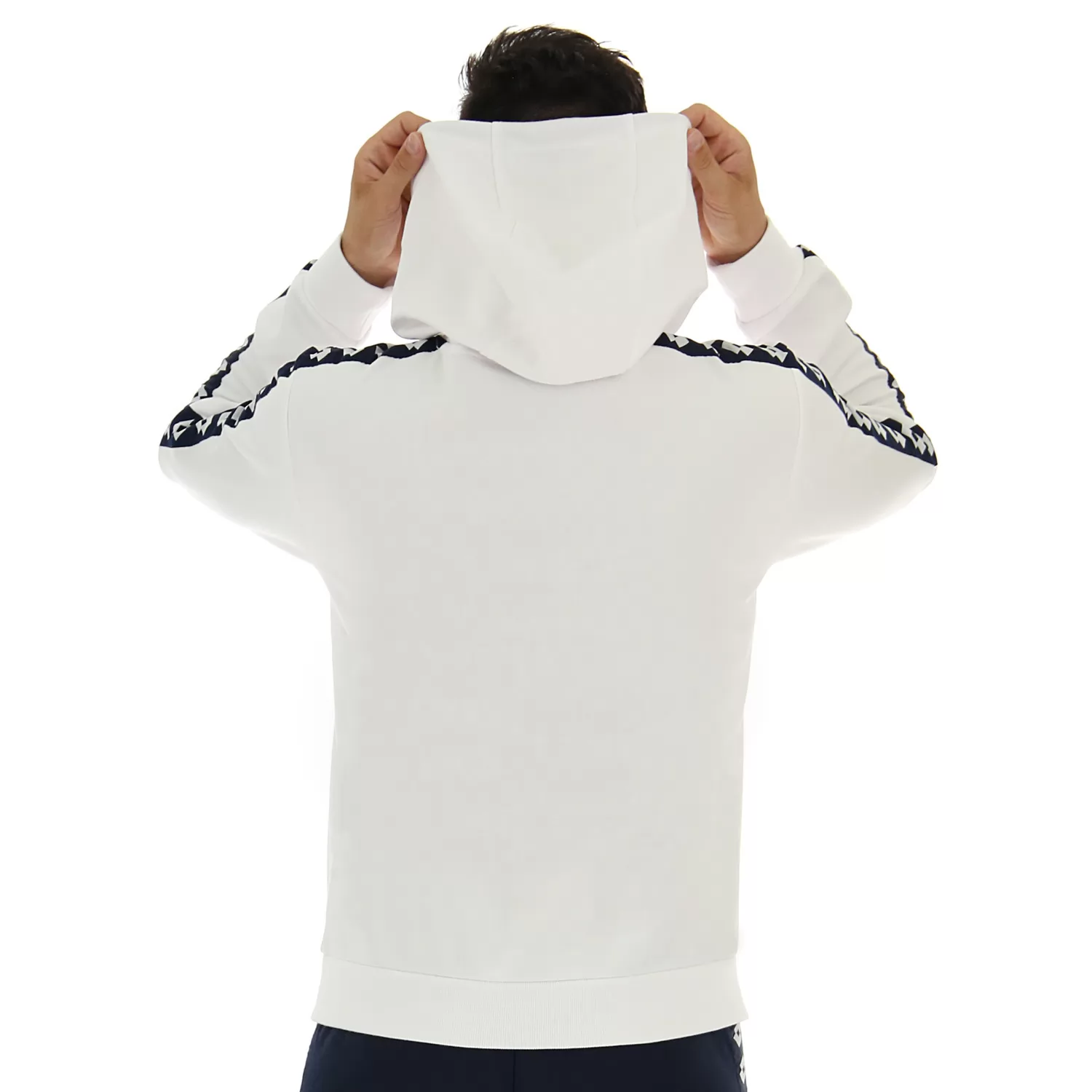 Mikina Athletica Due Sweat HD PL, jasně bílá