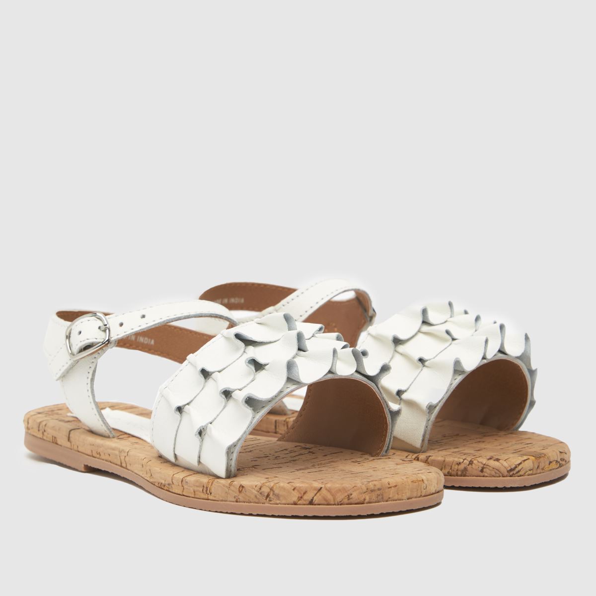 Schuh vita toffee volangsandaler för flickor