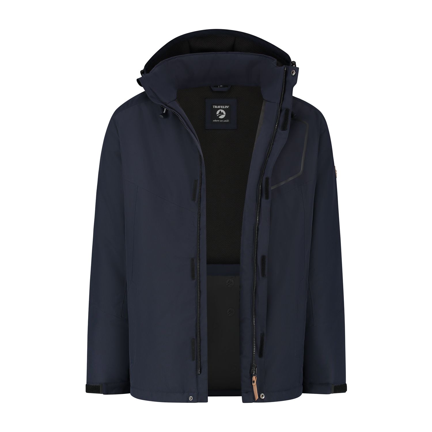 Travelin' Pontus Navy Herren Jacke